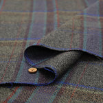 Wool Check Fabric - nomura tailor