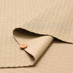 Polyester Flocked Jacquard Fabric - Houndstooth - nomura tailor