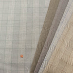 Polyester Wool-Like Fabric - Glen Check - nomura tailor