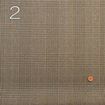 Polyester Wool-Like Fabric - Glen Check - nomura tailor