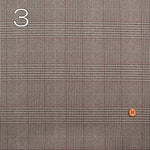 Polyester Wool-Like Fabric - Glen Check - nomura tailor