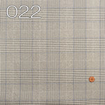 Polyester Wool-Like Fabric - Glen Check - nomura tailor