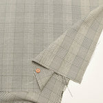 Polyester Wool-Like Fabric - Glen Check - nomura tailor