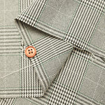 Polyester Wool-Like Fabric - Glen Check - nomura tailor