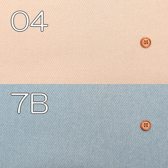 Washable Soft Touch Wool-Like Calze Fabric - Solid Color - nomura tailor