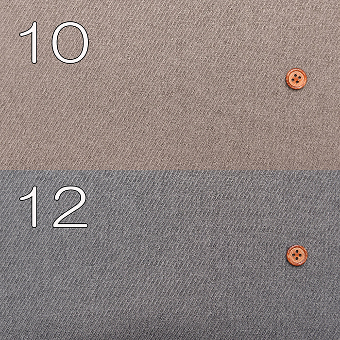 Washable Soft Touch Wool-Like Calze Fabric - Solid Color - nomura tailor