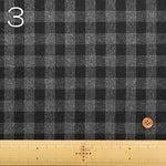 Polyester Wool-Like Fabric - Block Check - nomura tailor