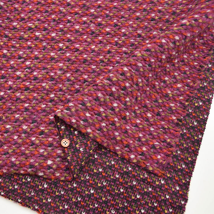 Italy-Made Sliver Jacquard Fabric - nomura tailor
