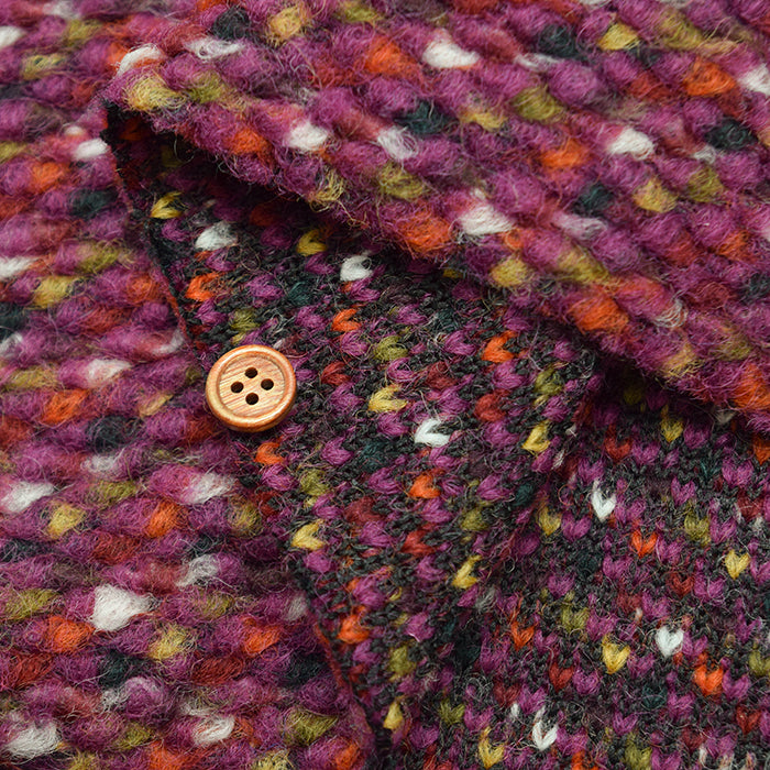 Italy-Made Sliver Jacquard Fabric - nomura tailor