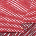 Made in Italy Polyester Sliver Jacquard Fabric - Polka Dot - nomura tailor