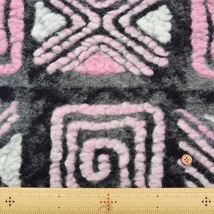 Italian-made BETA Sliver Knit Fabric - Square - nomura tailor
