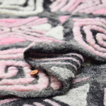 Italian-made BETA Sliver Knit Fabric - Square - nomura tailor