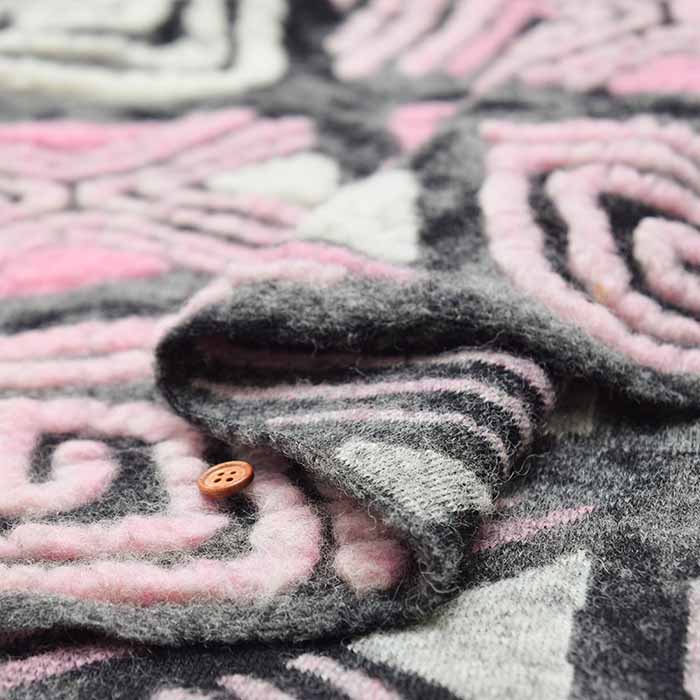Italian-made BETA Sliver Knit Fabric - Square - nomura tailor