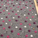 Italian BETA Sliver Knit Fabric - Polka Dot - nomura tailor