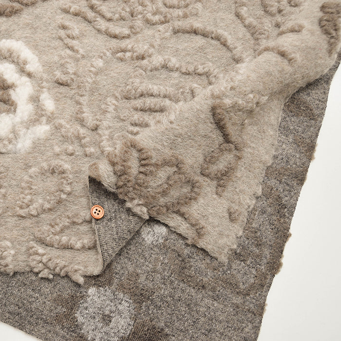 Made in Italy - Evolution Tex Sliver Knit Fabric - Flower - nomura tailor