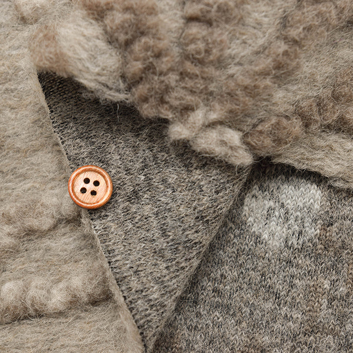 Made in Italy - Evolution Tex Sliver Knit Fabric - Flower - nomura tailor