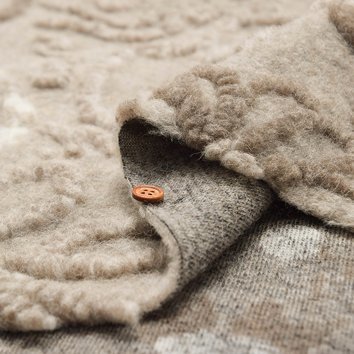 Made in Italy - Evolution Tex Sliver Knit Fabric - Flower - nomura tailor