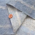 Italy-Made Evolution Tex Sliver Knit Fabric - Check - nomura tailor