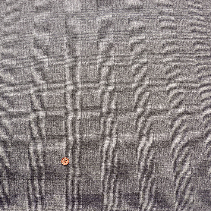Italian Glen Check Stretch Fabric - nomura tailor