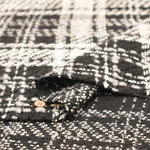 Made in Italy Check Tweed Fabric - nomura tailor