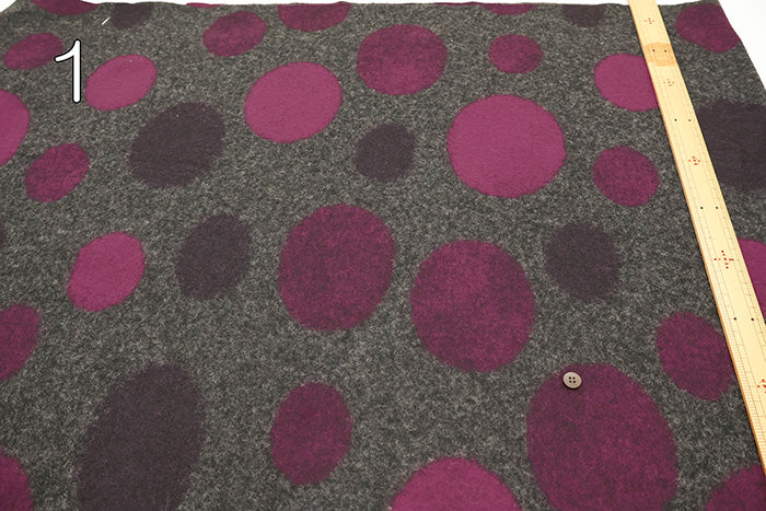 Made in Italy MAPEL Compressed Knit Fabric - Dot - nomura tailor