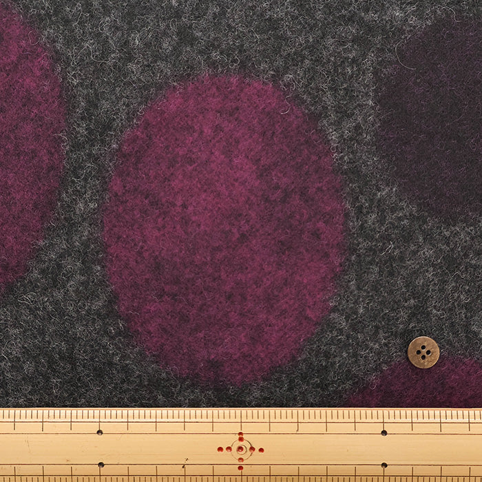Made in Italy MAPEL Compressed Knit Fabric - Dot - nomura tailor