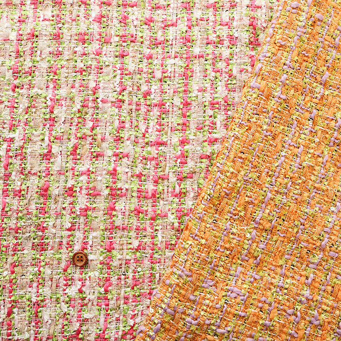 Italian QUORUM Fancy Tweed Fabric - nomura tailor