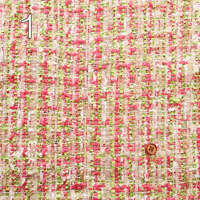 Italian QUORUM Fancy Tweed Fabric - nomura tailor