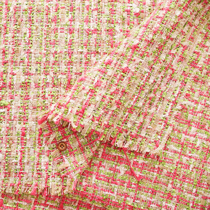 Italian QUORUM Fancy Tweed Fabric - nomura tailor