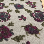 Made in Italy Evolution tex Sliver Jacquard Fabric - Flower - nomura tailor