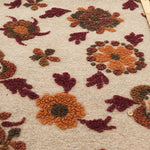 Made in Italy Evolution tex Sliver Jacquard Fabric - Flower - nomura tailor
