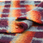 Made in Italy Sintopel Sliver Jacquard Fabric - Check - nomura tailor