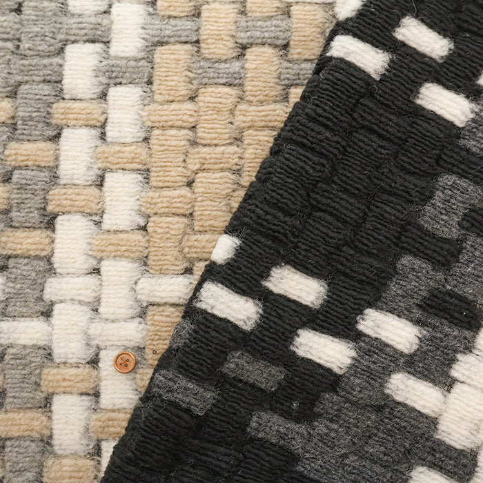 Made in Italy Polyester Jacquard Knit Fabric - nomura tailor