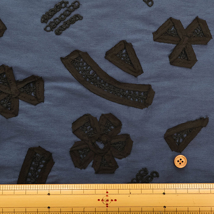 Made in India AP FASHION Embroidered Fabric - nomura tailor