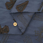 Made in India AP FASHION Embroidered Fabric - nomura tailor