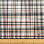Made in Italy Wool Tartan Check Fabric - nomura tailor