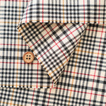 Made in Italy Wool Tartan Check Fabric - nomura tailor