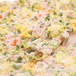 Made in India Polyester Shirring Fabric - Flower - nomura tailor