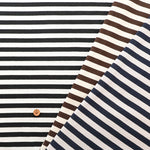 Cotton Knit Print Fabric - Border - nomura tailor