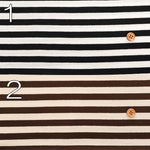 Cotton Knit Print Fabric - Border - nomura tailor