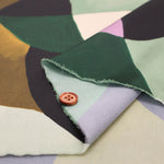 Italian Polyester Satin Inkjet Print Fabric - nomura tailor
