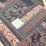 Made in Italy Polyester Inkjet Print Satin Print Fabric - Paisley - nomura tailor