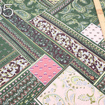 Made in Italy Polyester Inkjet Print Satin Print Fabric - Paisley - nomura tailor