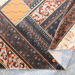Made in Italy Polyester Inkjet Print Satin Print Fabric - Paisley - nomura tailor