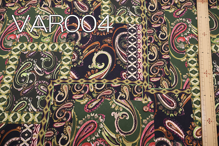 Italian Polyester Satin Inkjet Print Fabric - nomura tailor