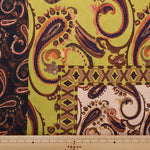 Italian Polyester Satin Inkjet Print Fabric - nomura tailor