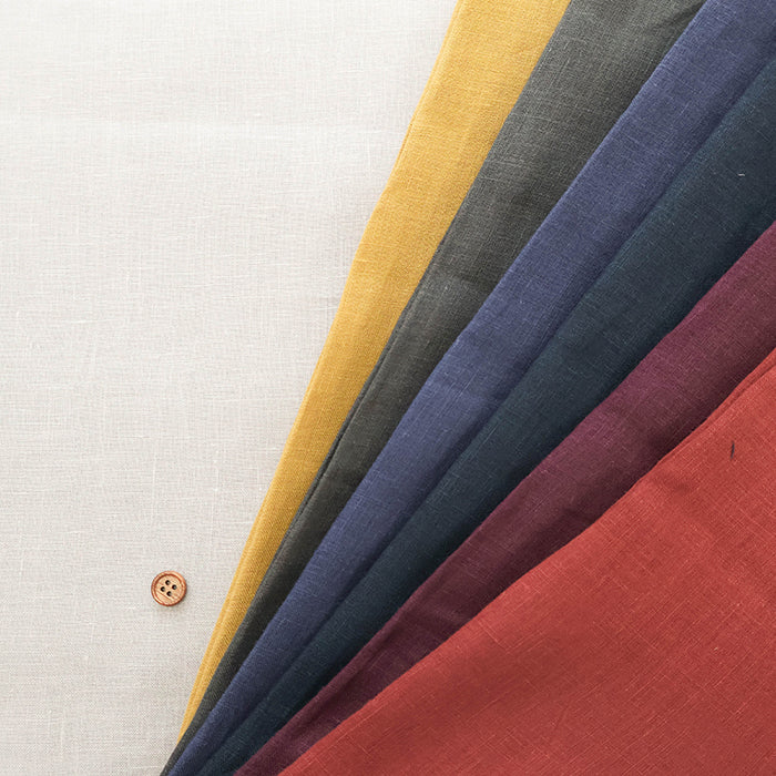 Wide Width Linen Fabric - Plain Wide Width Linen Fabric - Plain