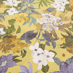 C/L Muslin Print Fabric- Botanical Flower - nomura tailor