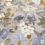 C/L Muslin Print Fabric- Botanical Flower - nomura tailor