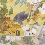 C/L Muslin Print Fabric- Botanical Flower - nomura tailor